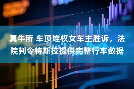 真牛所 车顶维权女车主胜诉，法院判令特斯拉提供完整行车数据