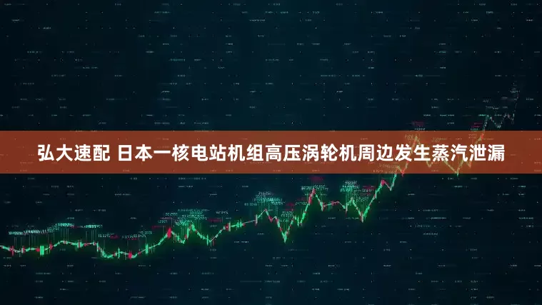 弘大速配 日本一核电站机组高压涡轮机周边发生蒸汽泄漏